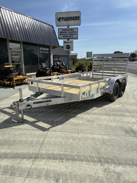 New 2026 Carry-On 6X14 Aluminum Dual Axle Utility Trailer 7k