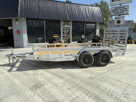 New 2026 Carry-On 6X14 Aluminum Dual Axle Utility Trailer 7k