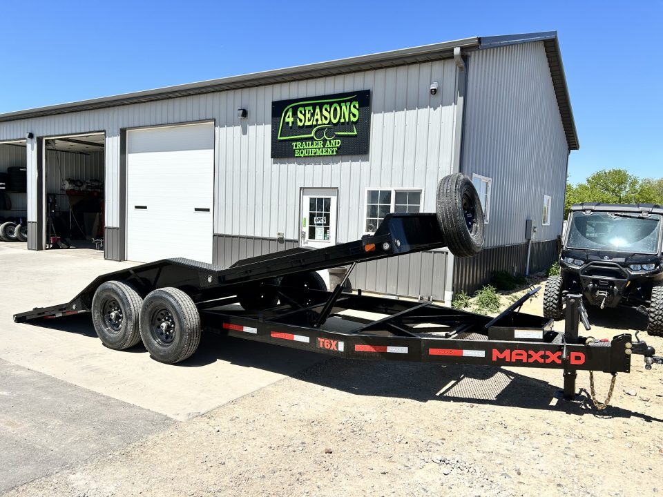 New 2027 MAXXD T6X 102X20 POWER TILT 14K GVWR Equipment Trailer