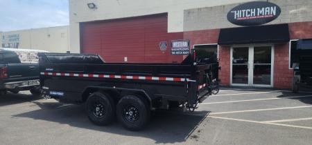 New 7 x 14 Sure-Trac Low-Pro Telescopic Dump Trailer 14k