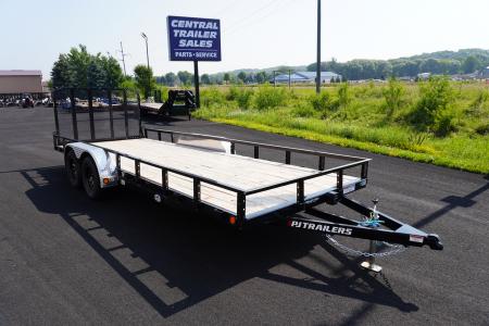 New 2026 PJ Trailers UL 83"x20ft Utility Trailer
