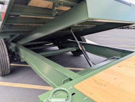 New HXD-210-24' Power Tilt 102" Wide: 23K (GVWR), Hyd Jack, Drive Over Fenders, Equipment Trailer