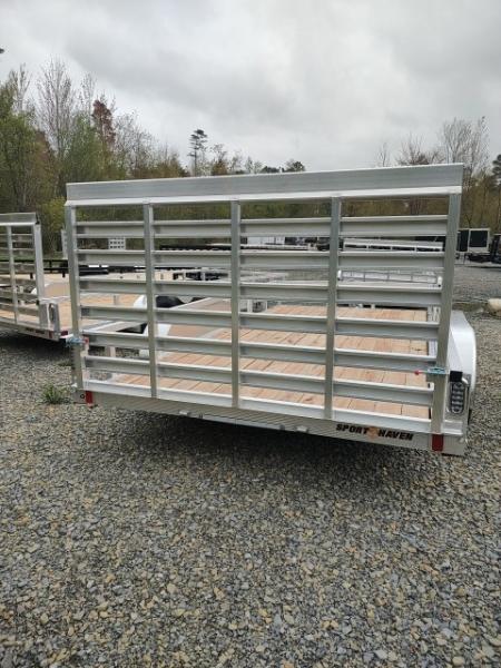 New 2026 Sport Haven AUT714T- Tandem Axle Tube Top Utility Utility Trailer