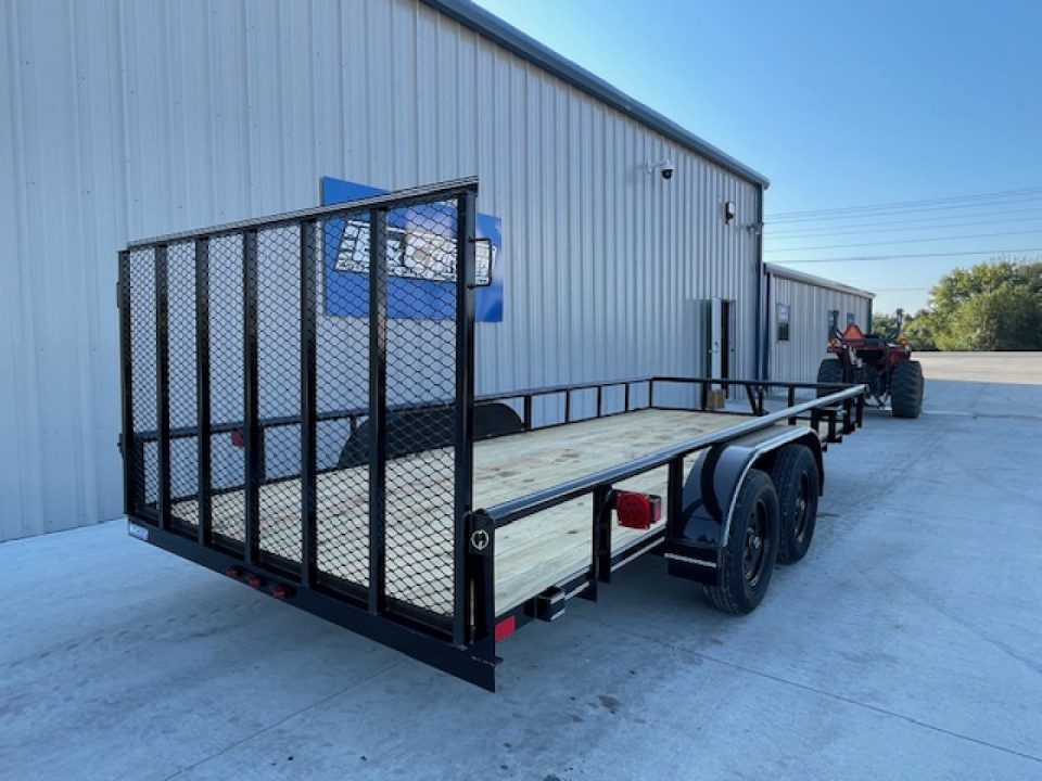 New 2026 DAVIDSON 83X18 TANDEM (2)AXLE PIPE TOP UTILITY TRAILER W/4' GATE