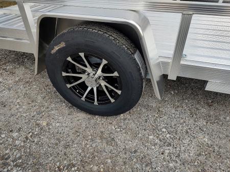 New 2026 Sport Haven AUT7X14D- Deluxe Aluminum Tube Top Utility Trailer