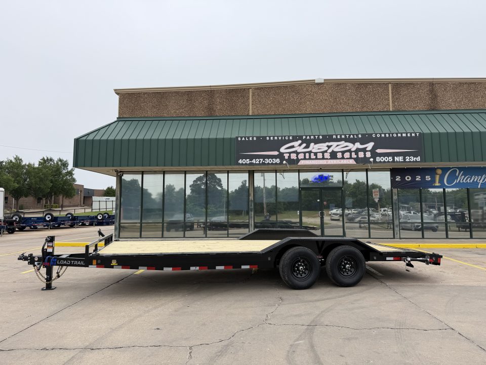 New #386371 2026 LOAD TRAIL CH 22 X 102 TANDEM AXLE 14K EQUIPMENT HAULER W/ SLIDE IN RAMPS