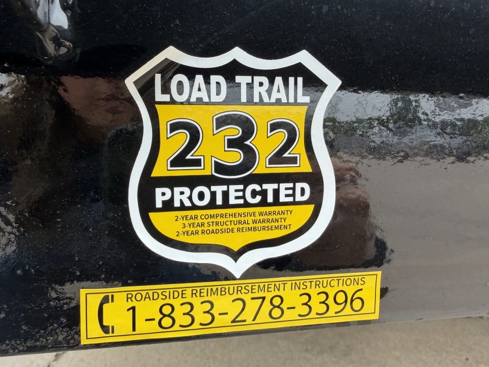 New #386371 2026 LOAD TRAIL CH 22 X 102 TANDEM AXLE 14K EQUIPMENT HAULER W/ SLIDE IN RAMPS