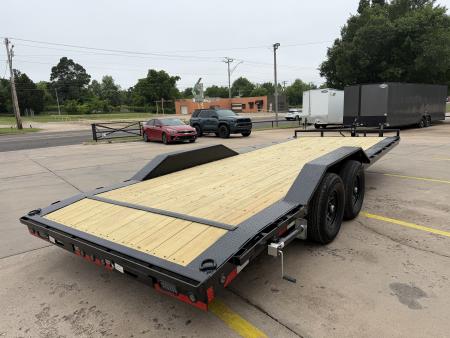 New #386371 2026 LOAD TRAIL CH 22 X 102 TANDEM AXLE 14K EQUIPMENT HAULER W/ SLIDE IN RAMPS