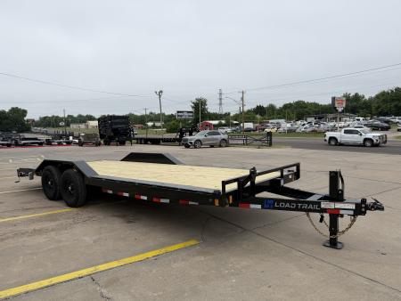 New #386371 2026 LOAD TRAIL CH 22 X 102 TANDEM AXLE 14K EQUIPMENT HAULER W/ SLIDE IN RAMPS