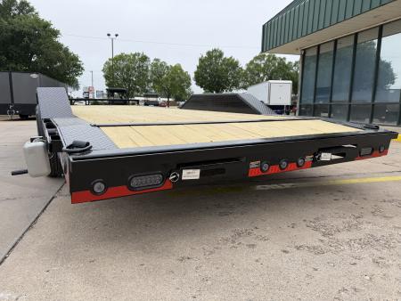 New #386371 2026 LOAD TRAIL CH 22 X 102 TANDEM AXLE 14K EQUIPMENT HAULER W/ SLIDE IN RAMPS