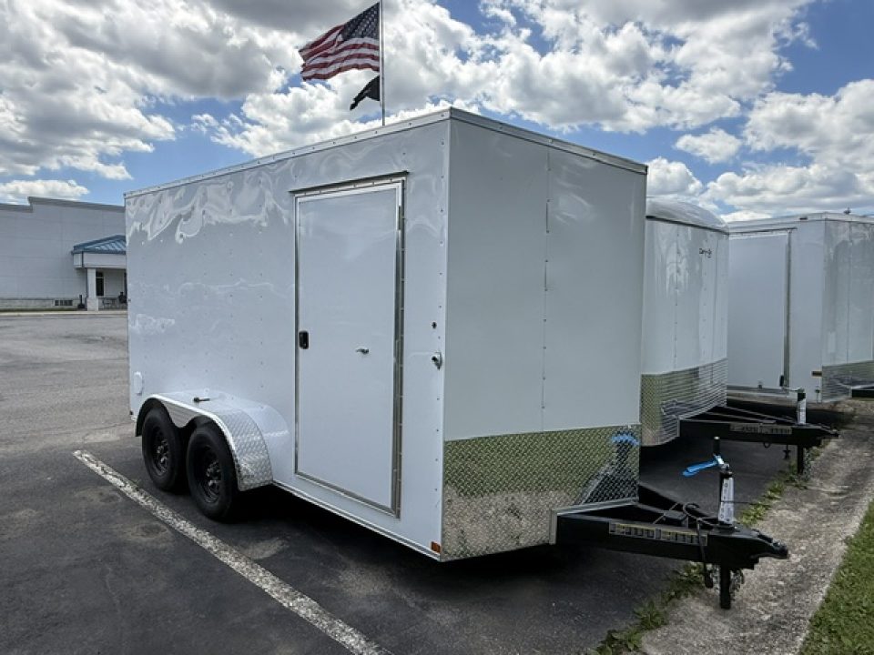 New 2026 CARRY-ON 7X14CGRCM V Nose Cargo / Enclosed Trailer