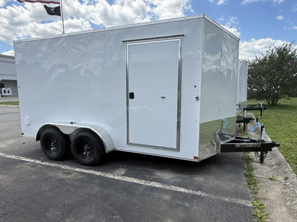 New 2026 CARRY-ON 7X14CGRCM V Nose Cargo / Enclosed Trailer