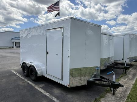New 2026 CARRY-ON 7X14CGRCM V Nose Cargo / Enclosed Trailer