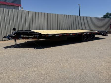 New 2026 Diamond C Trailers DEC208 24X102 Deckover Trailer