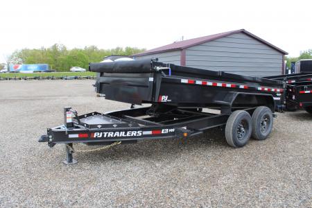 New 2026 PJ Trailers 14' DL 15.4K GVWR STOCK ID 53511 Dump Trailer
