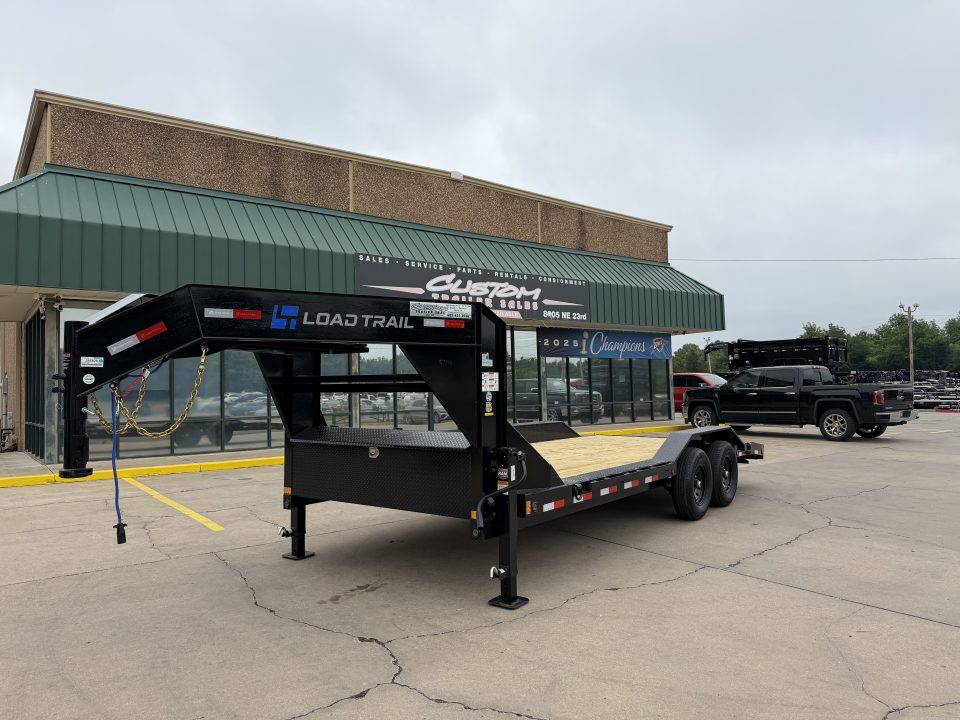 New #385826 2026 LOAD TRAIL GC 20 X 102 TANDEM AXLE 14K GOOSENECK EQUIPMENT HAULER W/ SLIDE IN RAMPS