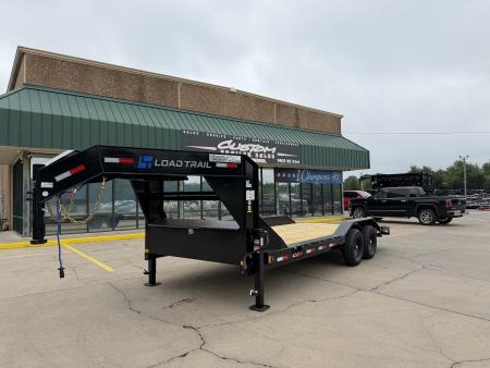 New #385826 2026 LOAD TRAIL GC 20 X 102 TANDEM AXLE 14K GOOSENECK EQUIPMENT HAULER W/ SLIDE IN RAMPS