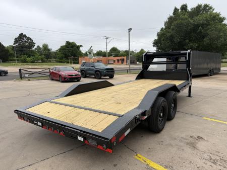 New #385826 2026 LOAD TRAIL GC 20 X 102 TANDEM AXLE 14K GOOSENECK EQUIPMENT HAULER W/ SLIDE IN RAMPS