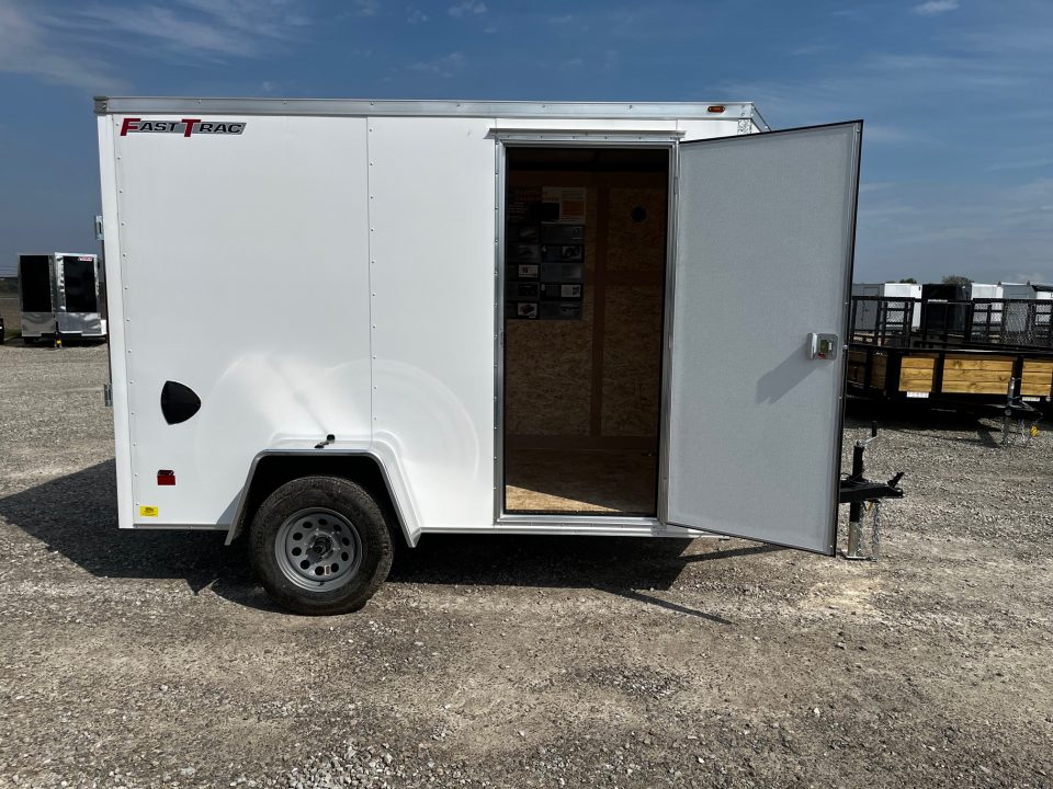 New 2026 Wells Cargo 6x12 FastTrac Deluxe Enclosed Trailer