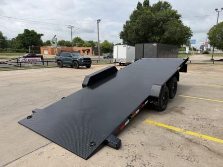 New #385748 2026 LOAD TRAIL TM 20 X 83 TANDEM AXLE RAPID LOADER 7K STEEL FLOOR TILT DECK TRAILER