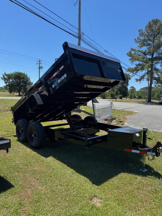 New 2026 BWISE DT712LP-LE-12TARP Dump Trailer