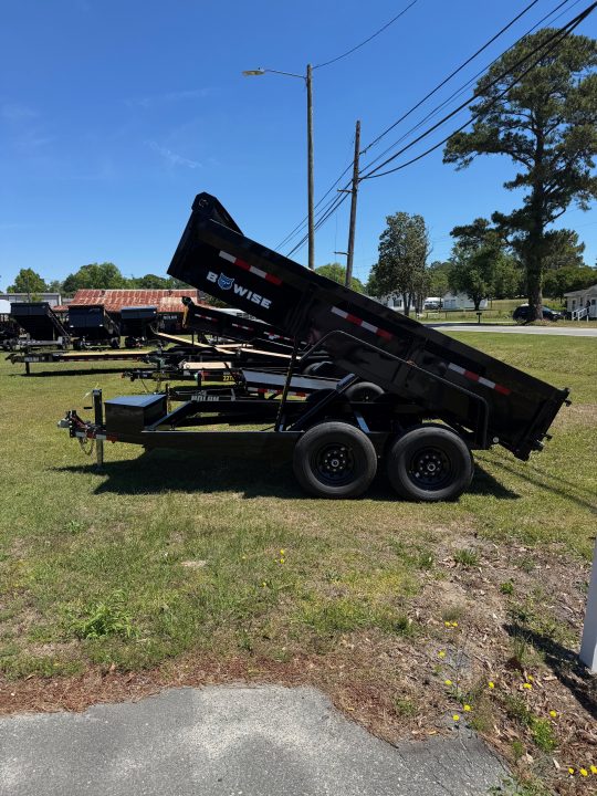New 2026 BWISE DT712LP-LE-12TARP Dump Trailer
