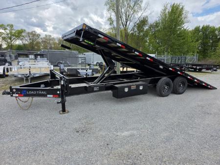 New 2026 Load Trail 102X24 FULL POWER TILT DECK 14K DECKOVER Tilt Trailer
