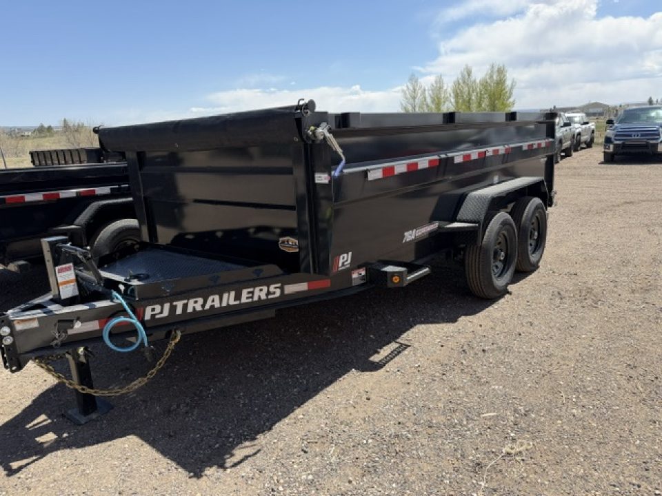 New 2026 PJ Trailers DM 14' Dump Trailer- 14K- 3FT Sides- 14 Ply tires
