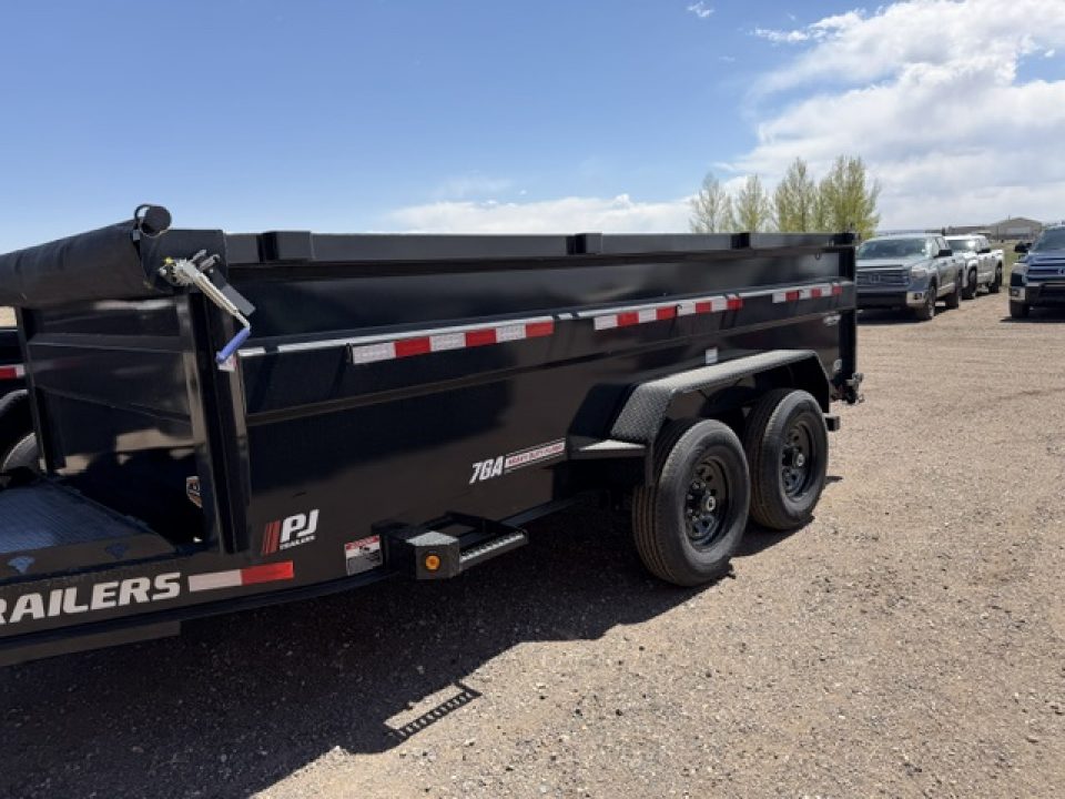 New 2026 PJ Trailers DM 14' Dump Trailer- 14K- 3FT Sides- 14 Ply tires