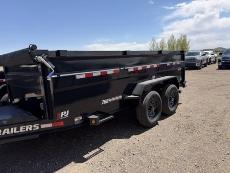 New 2026 PJ Trailers DM 14' Dump Trailer- 14K- 3FT Sides- 14 Ply tires