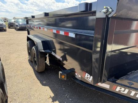 New 2026 PJ Trailers DM 14' Dump Trailer- 14K- 3FT Sides- 14 Ply tires