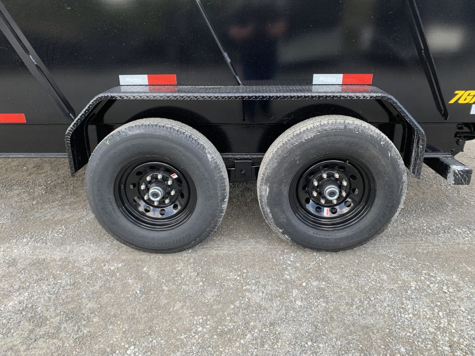 New 2027 Big Tex Trailers 14TD-14C4A-BK (83" x 14') 15.4K Telescopic Highside Dump Trailer