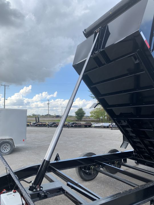 New 2027 Big Tex Trailers 14TD-14C4A-BK (83" x 14') 15.4K Telescopic Highside Dump Trailer