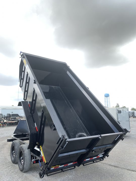 New 2027 Big Tex Trailers 14TD-14C4A-BK (83" x 14') 15.4K Telescopic Highside Dump Trailer