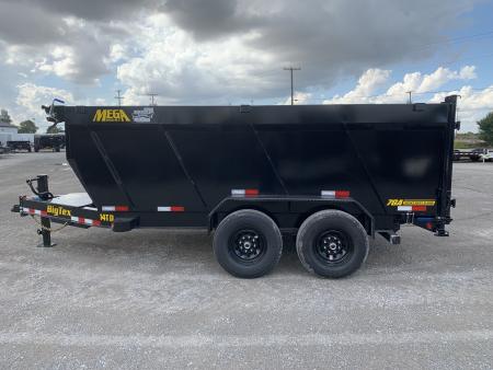 New 2027 Big Tex Trailers 14TD-14C4A-BK (83" x 14') 15.4K Telescopic Highside Dump Trailer