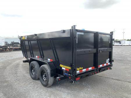 New 2027 Big Tex Trailers 14TD-14C4A-BK (83" x 14') 15.4K Telescopic Highside Dump Trailer