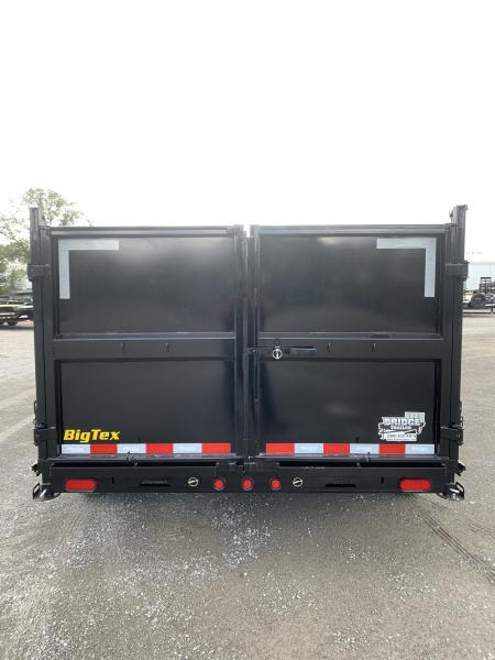 New 2027 Big Tex Trailers 14TD-14C4A-BK (83" x 14') 15.4K Telescopic Highside Dump Trailer