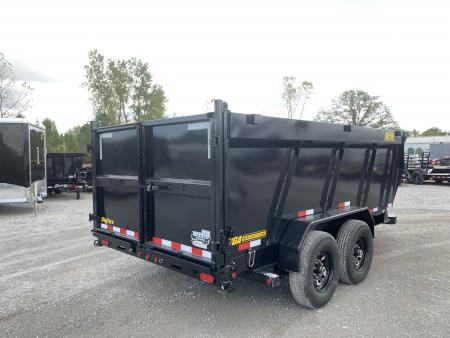 New 2027 Big Tex Trailers 14TD-14C4A-BK (83" x 14') 15.4K Telescopic Highside Dump Trailer