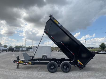 New 2027 Big Tex Trailers 14TD-14C4A-BK (83" x 14') 15.4K Telescopic Highside Dump Trailer