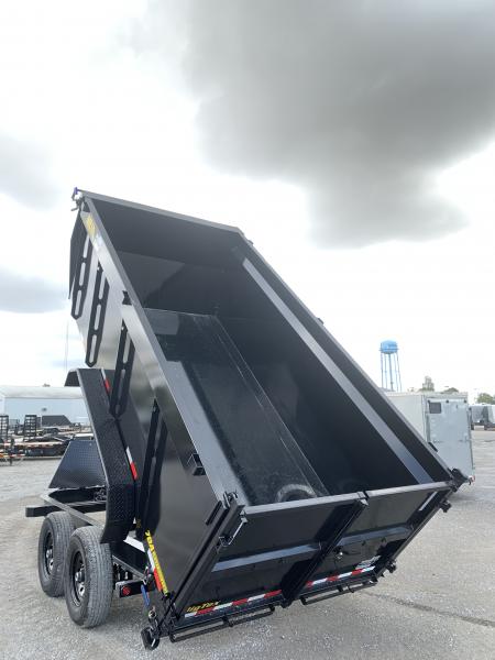 New 2027 Big Tex Trailers 14TD-14C4A-BK (83" x 14') 15.4K Telescopic Highside Dump Trailer