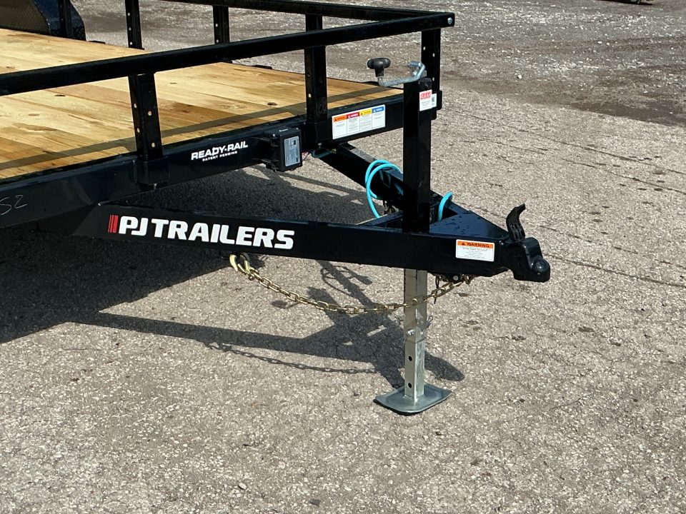 New 2027 PJ Trailers 83" x 20' Tandem Axle Channel 10K GVWR (UL) Utility Trailer