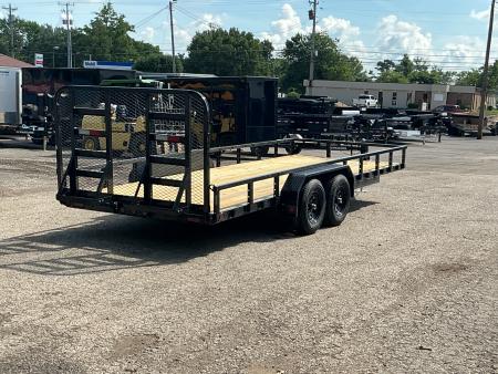 New 2027 PJ Trailers 83" x 20' Tandem Axle Channel 10K GVWR (UL) Utility Trailer