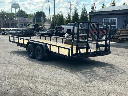New 2027 PJ Trailers 83" x 20' Tandem Axle Channel 10K GVWR (UL) Utility Trailer
