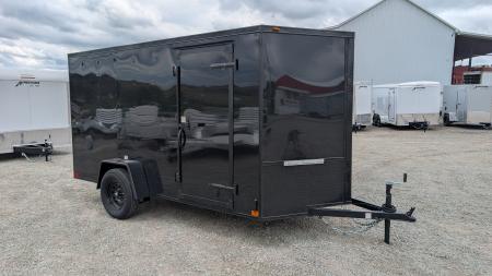 New 2026 Homesteader 6x12 Intrepid V-Nose Cargo Trailer w/ Ramp Door