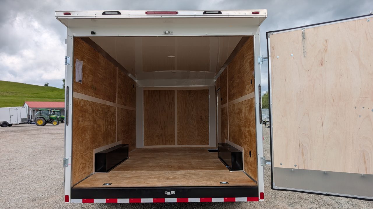 New 2026 Homesteader 8.5 x 16 HD Champion Cargo Trailer w/ Barn Doors (14000# GVW)