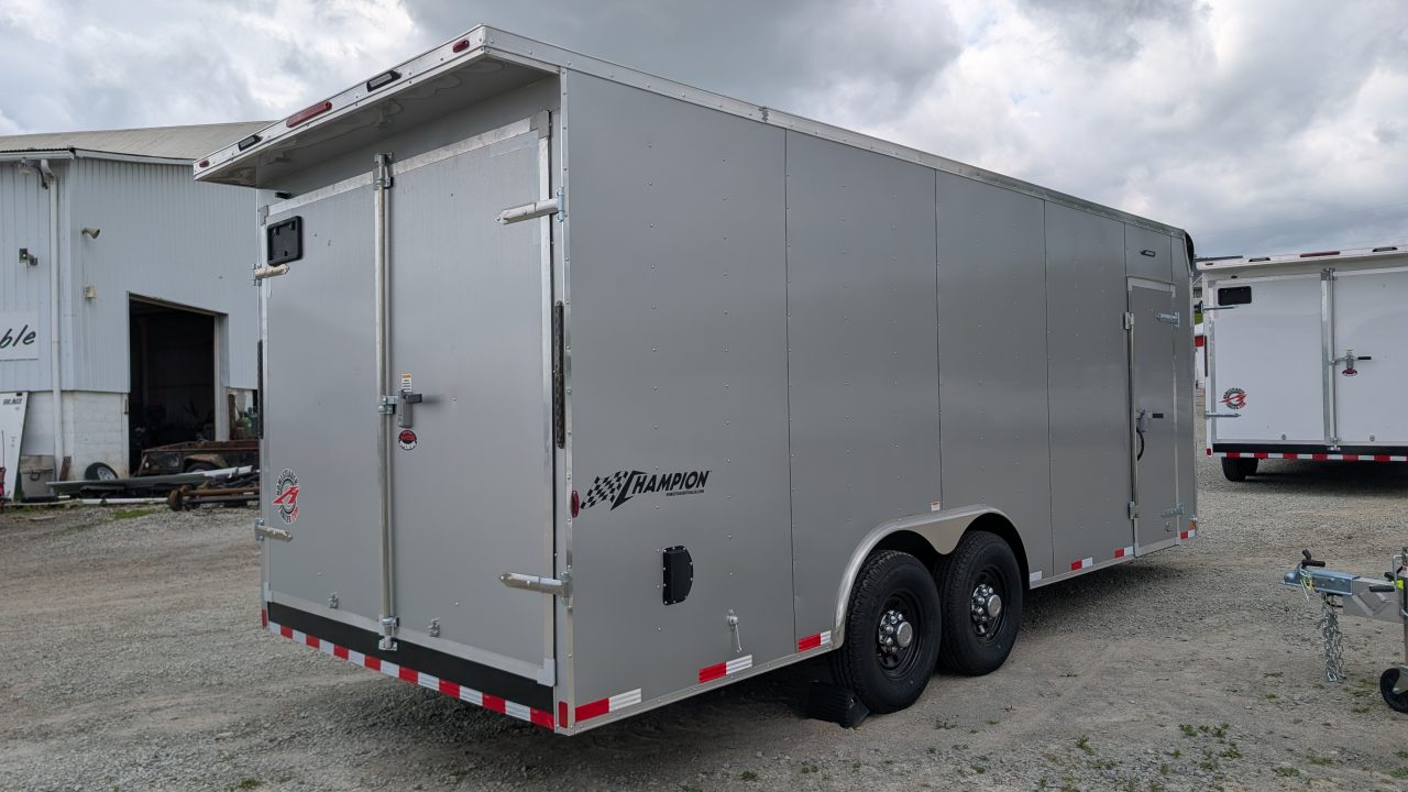 New 2026 Homesteader 8.5 x 20 HD Champion Cargo Trailer w/ Barn Doors (14000# GVW)