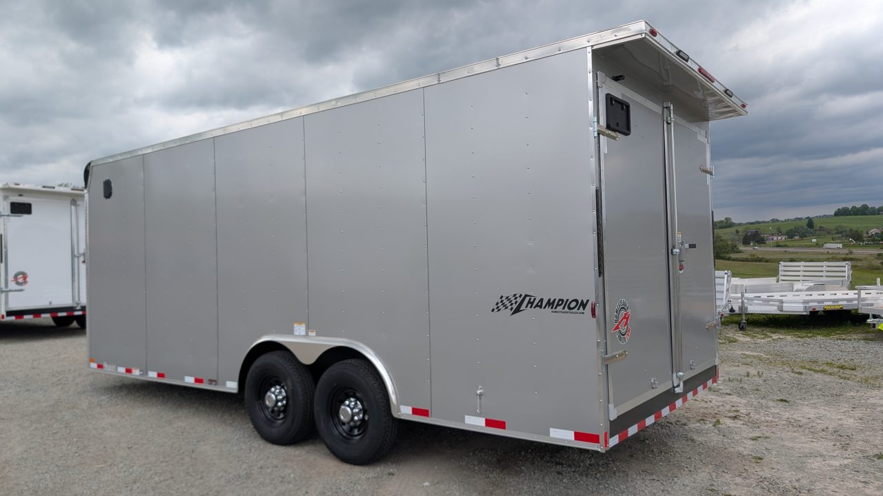 New 2026 Homesteader 8.5 x 20 HD Champion Cargo Trailer w/ Barn Doors (14000# GVW)