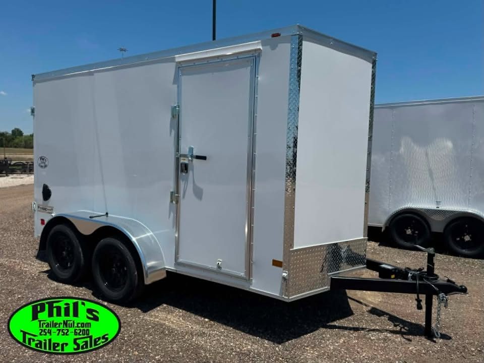 New 2026 Haulmark 6X12 Cargo / Enclosed Trailer PASSPORT DELUX - REAR DOUBLE DOORS!