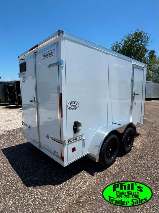 New 2026 Haulmark 6X12 Cargo / Enclosed Trailer PASSPORT DELUX - REAR DOUBLE DOORS!
