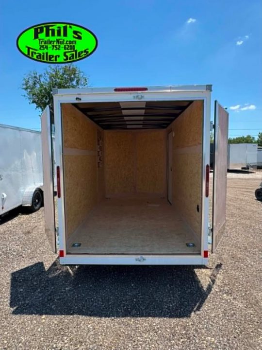 New 2026 Haulmark 6X12 Cargo / Enclosed Trailer PASSPORT DELUX - REAR DOUBLE DOORS!